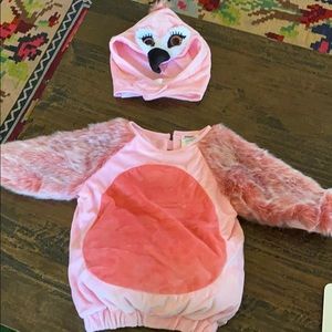 Toddler Flamingo costume